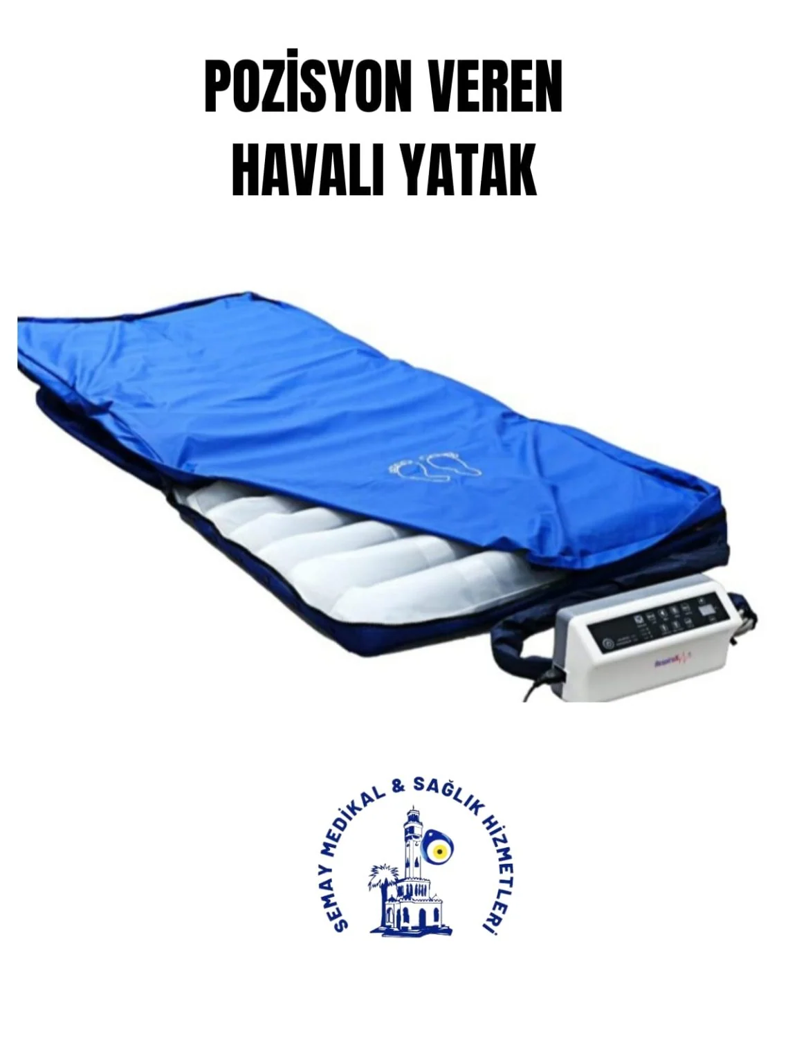 Pozisyon Veren Boru Tipi Havalı Yatak (Uzaktan Kumandalı)