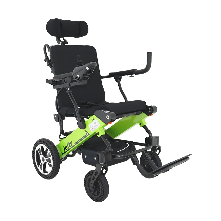 JT-311 Standart Akülü Tekerlekli Sandalye (Yeşil)